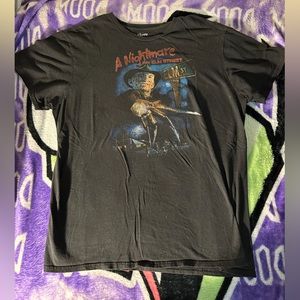 Black Nightmare on Elm Street Men’s Graphic Tee Size XL | Super cool and comfy!